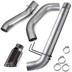 Banks Monster 5-inch DPF-Back Exhaust - 2019-2024 Ram 6.7L Cummins SRW - Chrome — additional product image 1