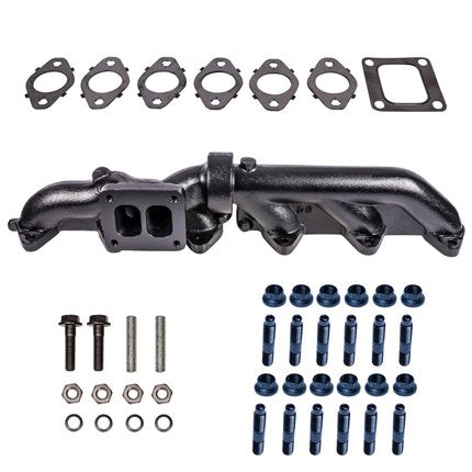 ATS Pulse Flow 2-Piece T4 Exhaust Manifold Kit - 2003-2007 5.9L Cummins