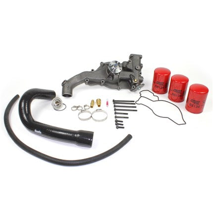 DieselSite Water Pump with Coolant Filter Kit - 1999-2003 Ford 7.3L Powerstroke