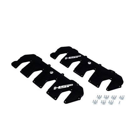 HSP Diesel Billet Valve Cover Set - Satin Black - LML Duramax