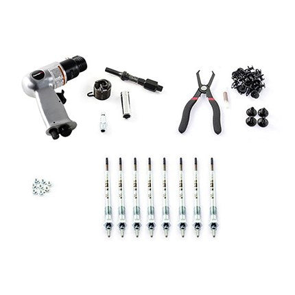 Merchant Automotive Deluxe Glow Plug Replacement Kit - 2004.5-2005 GM Duramax LLY