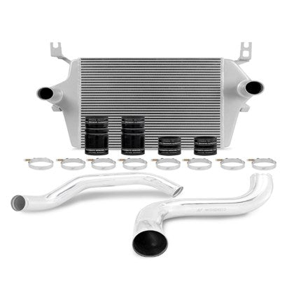 Mishimoto Intercooler & Pipe Kit Silver/Polished - 7.3L Powerstroke