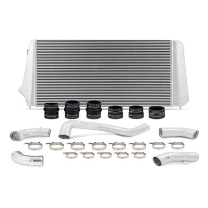 Mishimoto Intercooler Kit with Polished Pipes - 2017-2019 GM 6.6L L5P Duramax