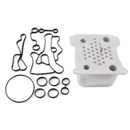 Mishimoto Oil Cooler - 2008-2010 Ford 6.4L Powerstroke