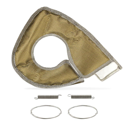 Mishimoto Titanium Turbo Blanket - 2003-2007 Ford 6.0L Powerstroke