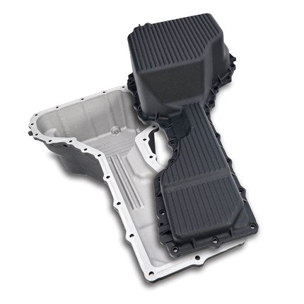 PPE Deep Engine Oil Pan - Black - L5P Duramax
