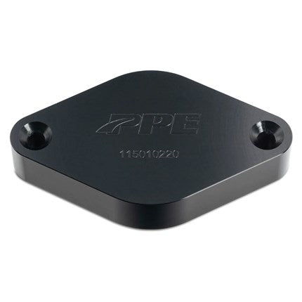 PPE Turbo Resonator Delete Plug - Black - LML Duramax