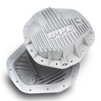 PPE Heavy-Duty Rear Differential Cover - Raw - L5P Duramax