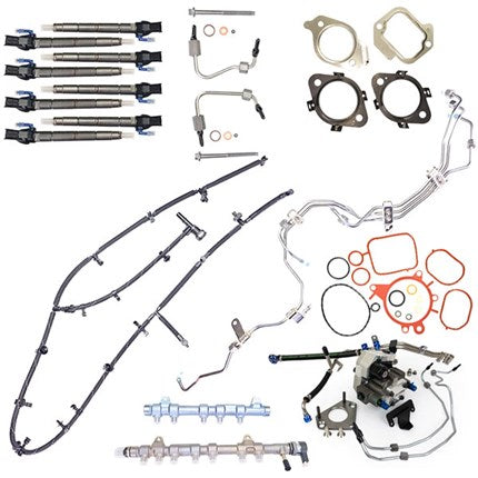 Thoroughbred Fuel System Contamination Kit with DCR - 2015-2016 Ford 6.7L Powerstroke
