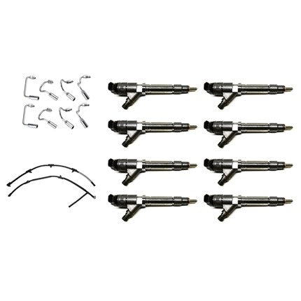 Thoroughbred Diesel Injector Set with Install Kit - 2004.5-2005 GM Duramax LLY