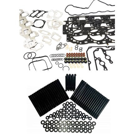 Thoroughbred Diesel Top End Gasket Kit with Studs - 2007.5-2010 GM Duramax LMM