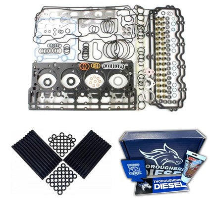 Thoroughbred Diesel Top End Gasket Kit with Studs - 6.4L Powerstroke