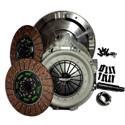Valair Organic Spring Hub Dual Disc Clutch 550HP - 6.4L Powerstroke