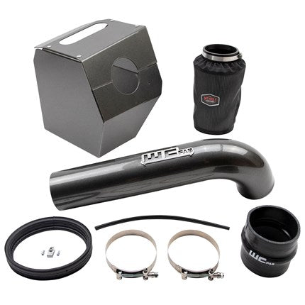WC Fab 4-inch Intake Kit - Grey - 2017-2019 GM Duramax L5P