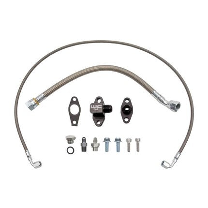 WCFab S400 Turbo Oil Line Kit - GM Duramax L5P