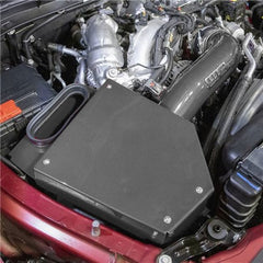 WC Fab 4" Intake Kit with Air Box - Fine Texture Black - L5P Duramax - additional product view